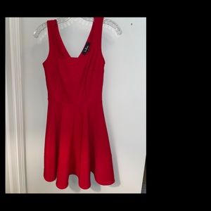 Red Lulu’s Skater Dress